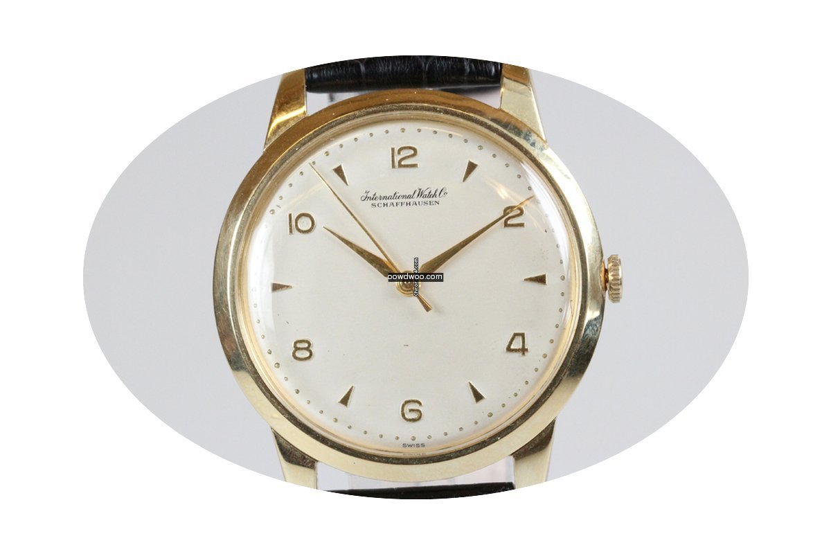 IWC Vintage Gelbgold Kaliber 89...