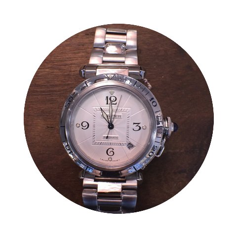 Cartier Stainless Steel Pasha...