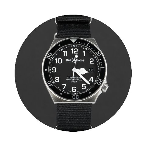 Bell & Ross Type Marine...