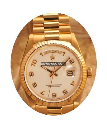 Rolex 18038 ROLEX Day-date 米白電腦�...