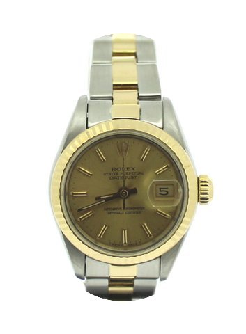 Rolex Oyster Perpetual Datejust Champagn...
