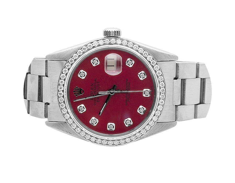 Rolex Mens Rolex Datejust 36MM Quickset ...