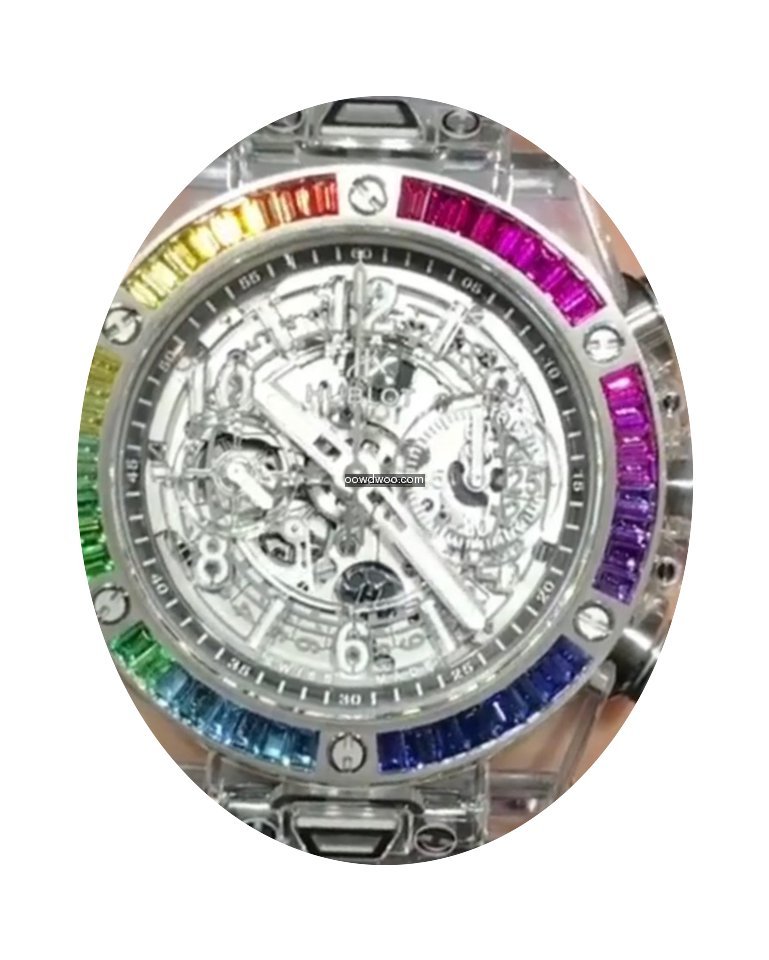 Hublot Big Bang Unico Sapphire Baguette...