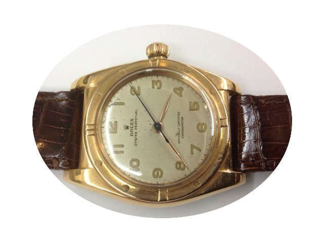 Rolex Bubble Back 18k yellow gold ref.33...