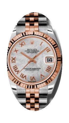 Rolex Datejust Ladies Midsize 178271-MOP...