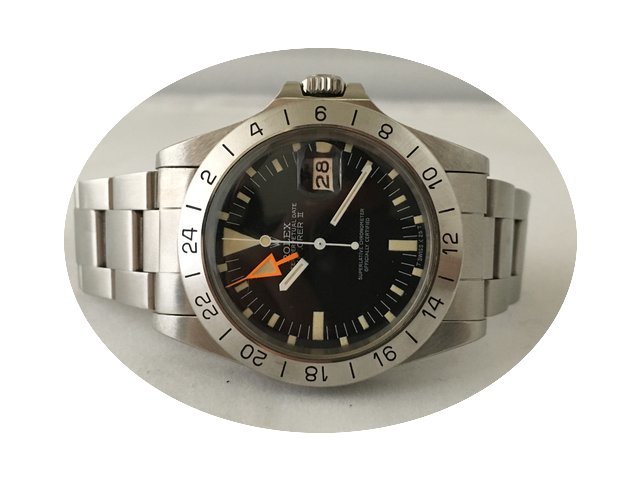 Rolex Explorer 2 Freccione never polishe...