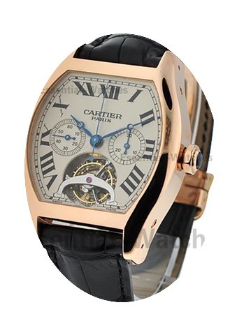 Cartier Tortue XL Tourbillon Chronograph...