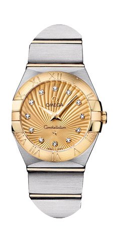 Omega Constellation Brushed 24mm Ladies ...