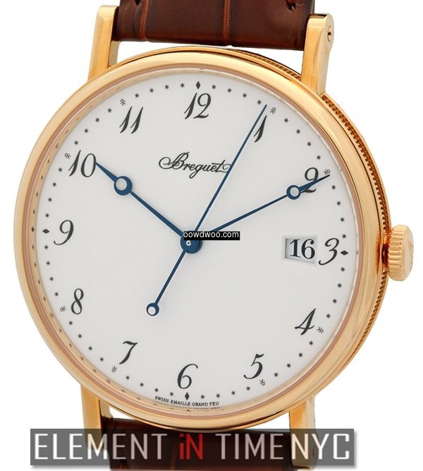 Breguet Classique 38mm 18k Rose Gold Whi...