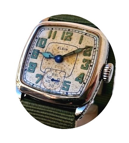 Elgin Modele E-301 Art Deco Grade 485 14...