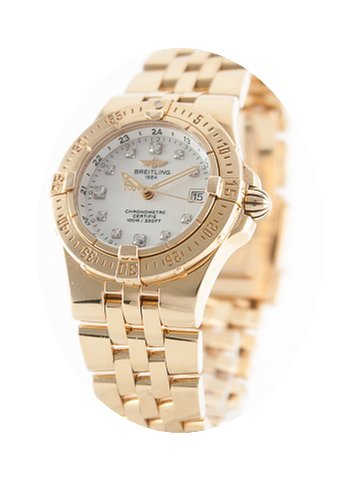 Breitling Damenarmbanduhr Starliner...