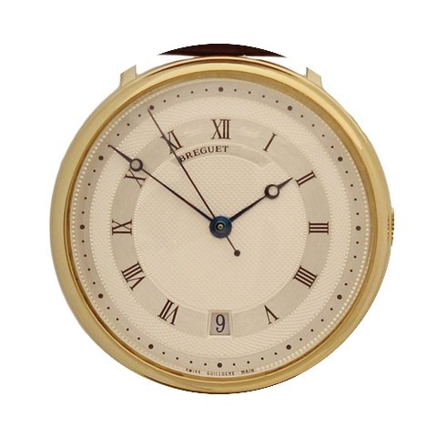 Breguet Classique 18K Yellow Gold Black ...