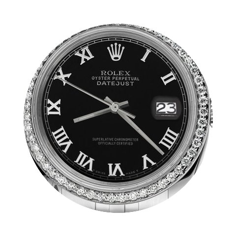 Rolex Men`s Rolex 36mm Datejust Black Co...