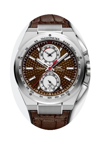 IWC INGENIEUR CHRONOGRAPH SILBERPFEIL BR...