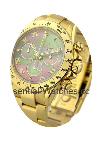 Rolex Used Yellow Gold Daytona on Bracel...