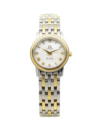 Omega DEVILLE 18CT GOLD & STEEL BRAC...