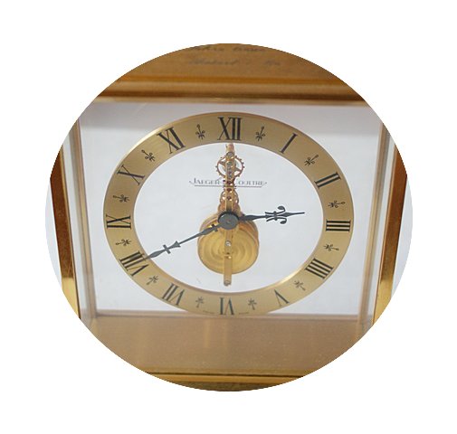 Jaeger-LeCoultre 8 Tage Stabwerk Baguett...