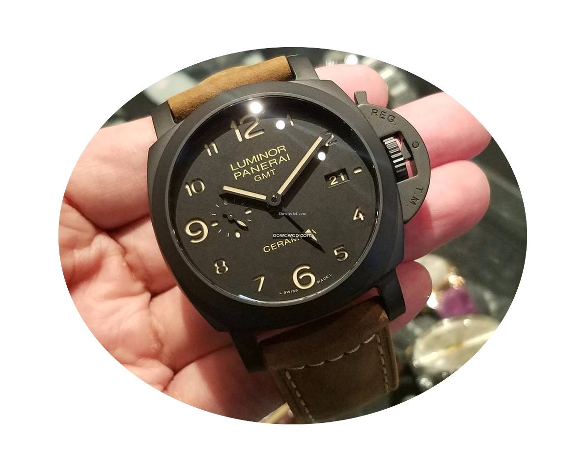 Panerai PAM00441 Luminor 1950 3 Days GMT...