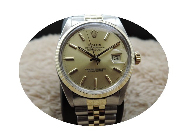 Rolex DATEJUST 16013 2-Tone SS/Gold Orig...