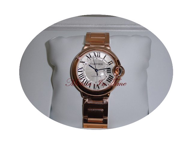 Cartier BALLON BLEU MEDIUM SIZE ROSE GOL...