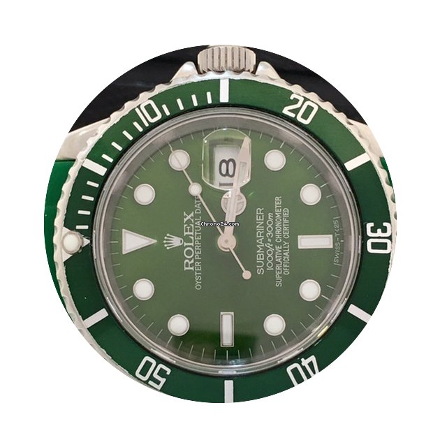 Rolex Submariner Custom Green Completo 1...