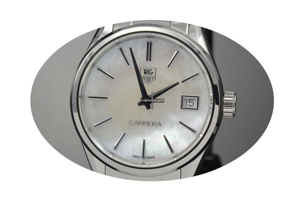 TAG Heuer Carrera Mother of Pearl 32MM Q...