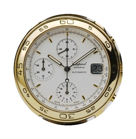 Chopard Linea Chronograph Gelbgold massi...
