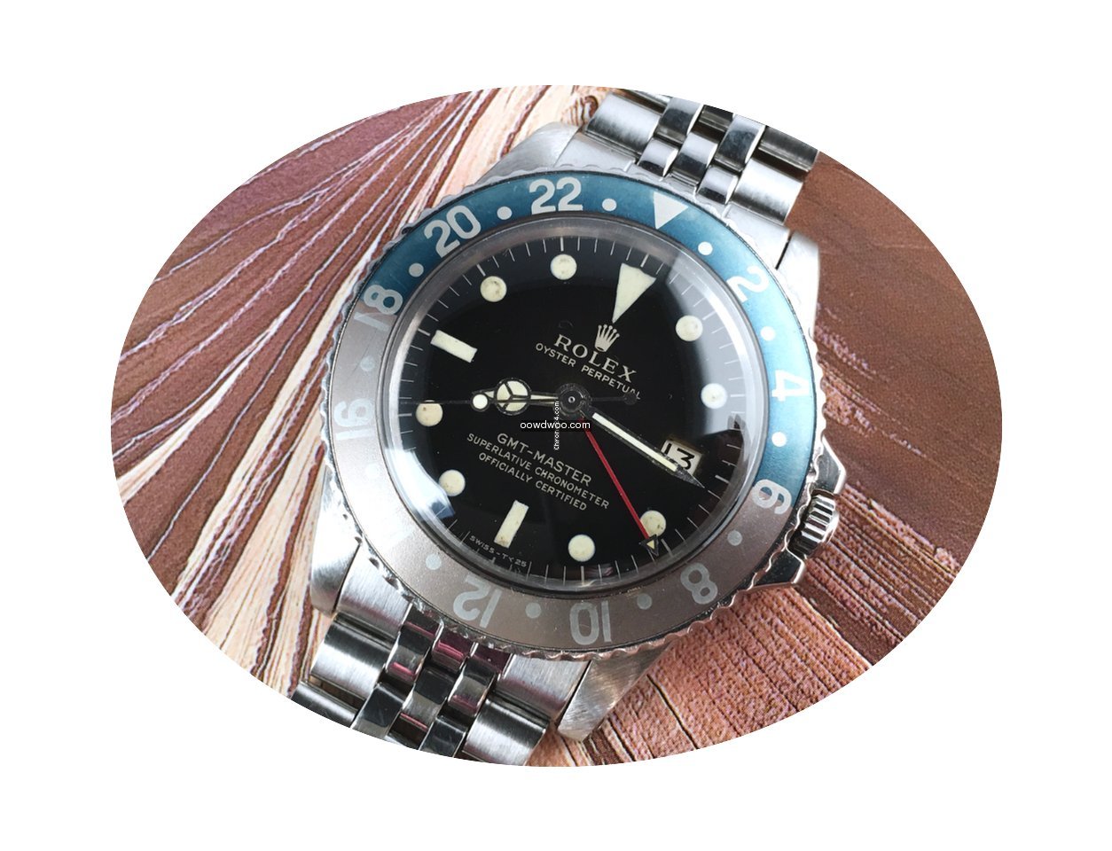 Rolex GMT-Master 1675 Gilt Tropical (Bro...