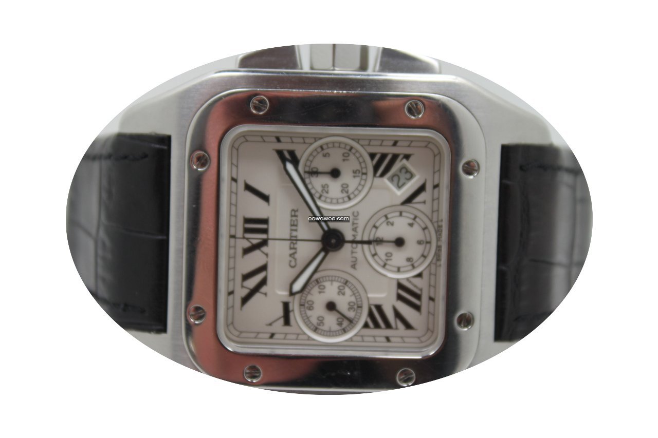 Cartier Santos 100 Chronograph...