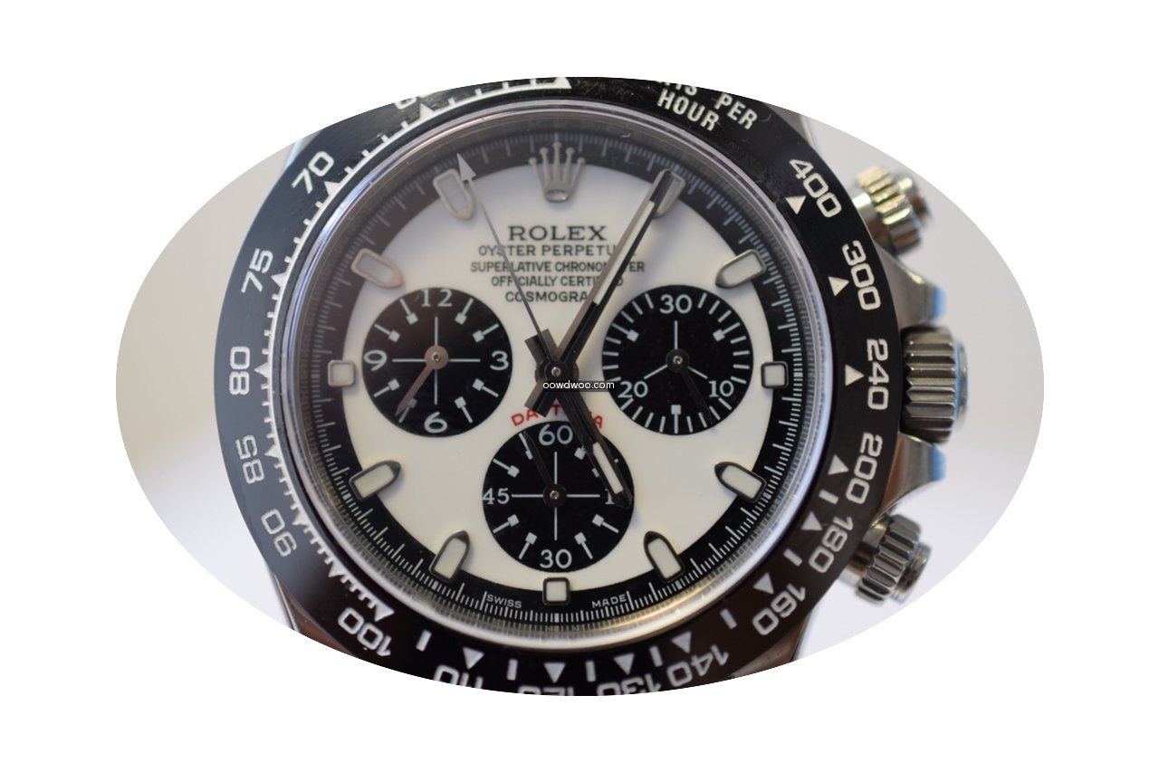 Rolex 116520 Daytona Steel Custom Cerami...