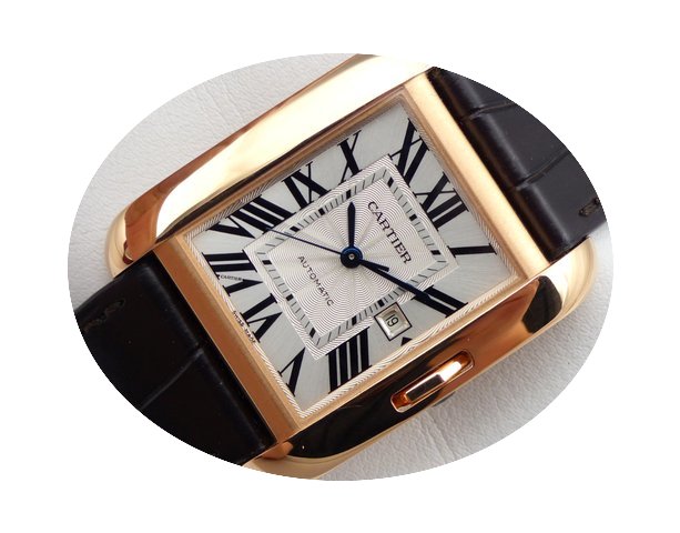 Cartier Tank Anglaise Automatic - Rose G...