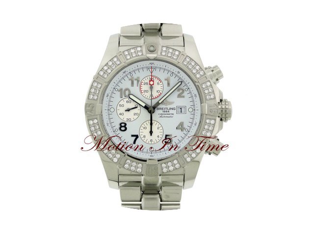 Breitling SUPER AVENGER STAINLESS STEEL ...