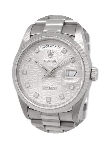 Rolex Oyster Perpetual 18K White G...