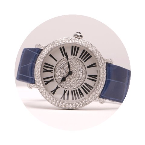 Franck Muller Ronde Infinity Steel Diamo...