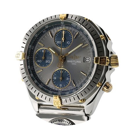 Breitling Chronomat Steel & Yellow G...