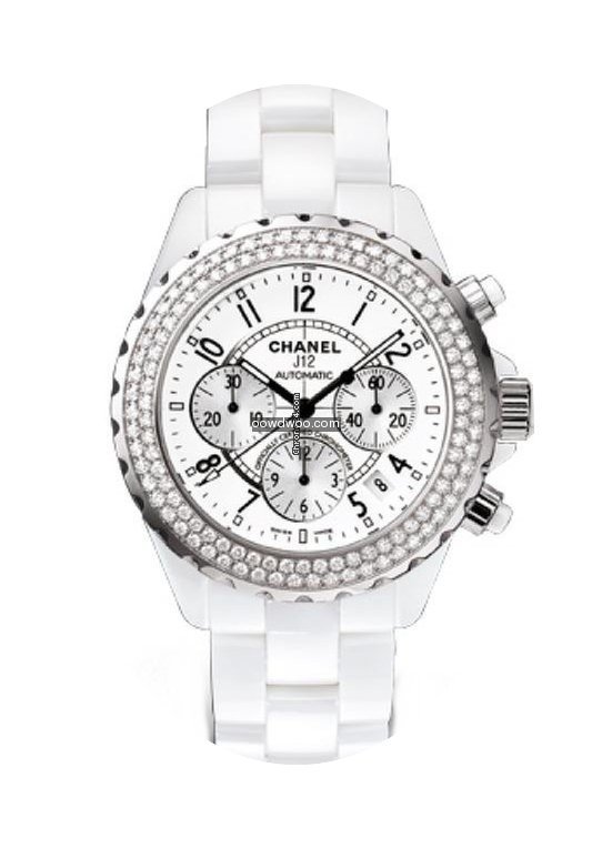 Chanel J12 Chronograph Diamond Bezel...