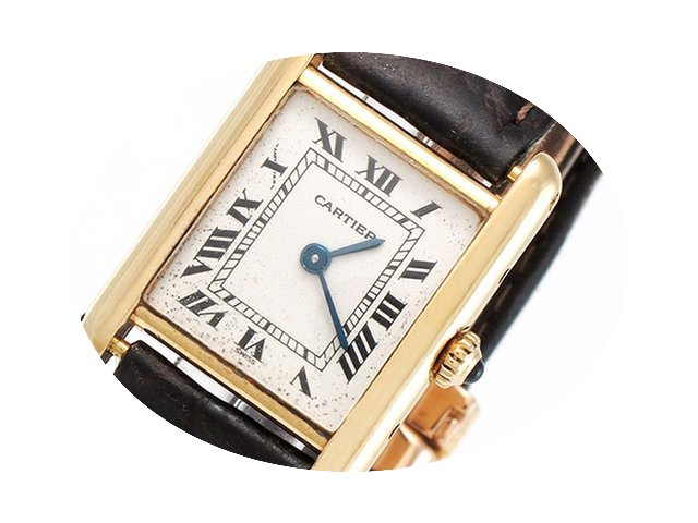 Cartier Tank - 18K/750 Gelbgold - 20 x 2...