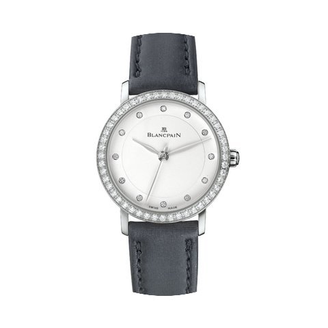 Blancpain Ultraplate White Dial Diamond ...