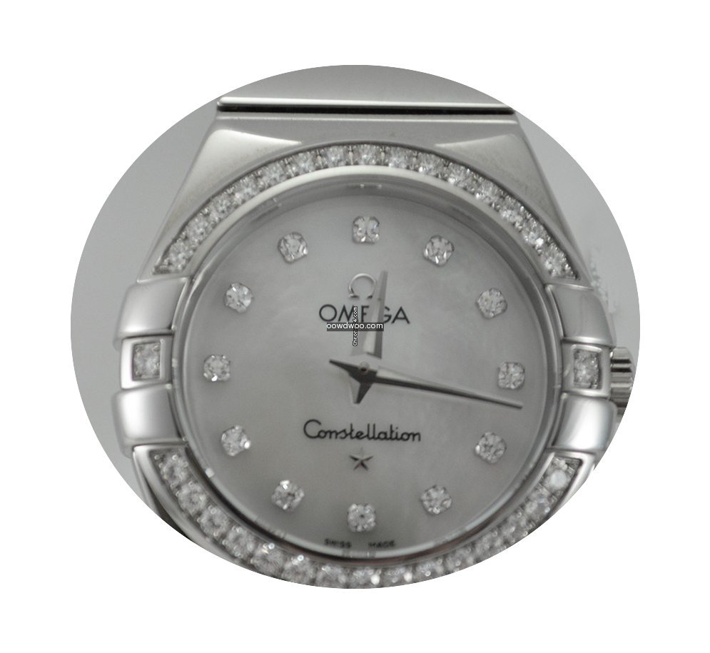 Omega Ladies Constellation 24MM diamonds...