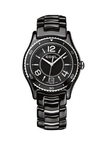 Ebel X-1 Black Ceramic Case and Bracelet...