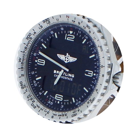 Breitling Chronospace Stahl/Leder Ref. A...