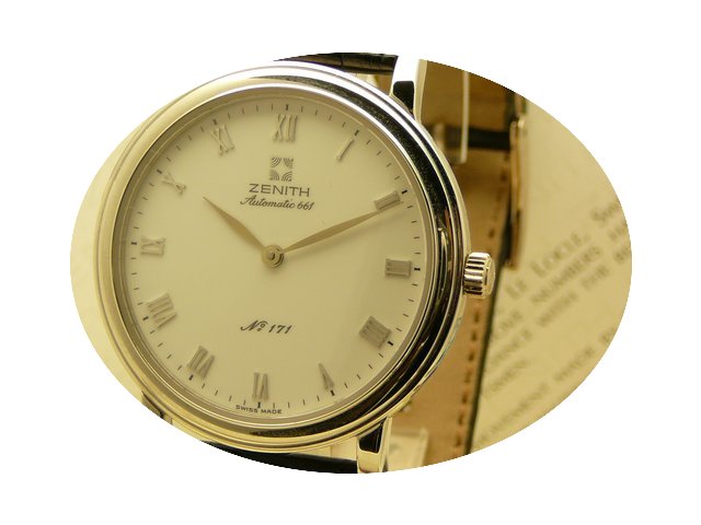 Zenith Ultra Thin Elite 661 Platinum Lim...