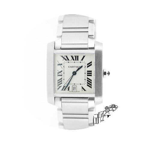 Cartier Tank Francaise Large Model Stain...