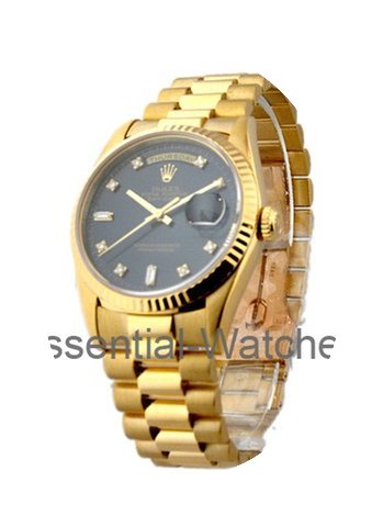 Rolex Used Men's Yellow Gold President D...