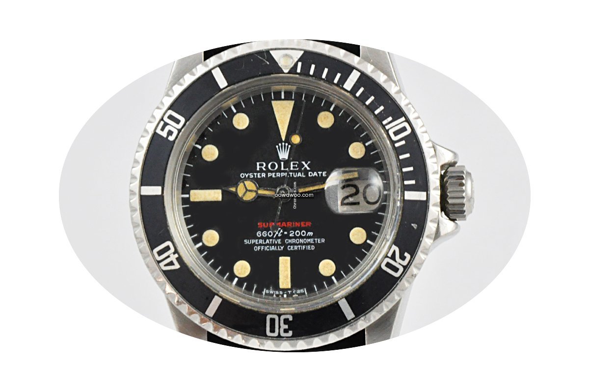 Rolex RED Submariner MARK V...