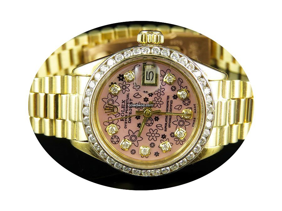 Rolex Ladies 26 MM Rolex President Datej...