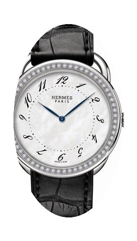 Hermès Arceau Quartz GM 38mm Midsize Wa...