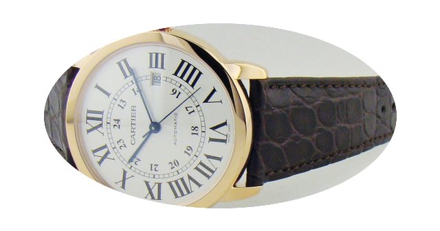 Cartier Ronde Solo XL 18kt Rose Gold Aut...