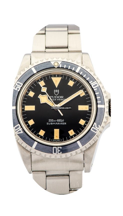 Tudor Submariner 94010 Black 1980...