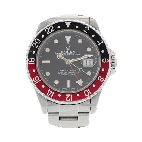 Rolex Men's Rolex GMT Master S/S Watch C...